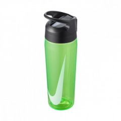 NIKE Tr Hypercharge Straw Bottle 24 Oz Green Spark